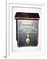 Original Wells Fargo and Co. Letter Box of the Old West, C.1880 (Wood)-American-Framed Giclee Print