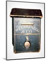 Original Wells Fargo and Co. Letter Box of the Old West, C.1880 (Wood)-American-Mounted Premium Giclee Print