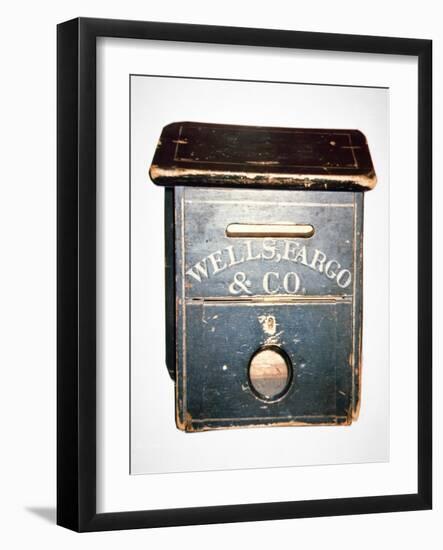 Original Wells Fargo and Co. Letter Box of the Old West, C.1880 (Wood)-American-Framed Giclee Print