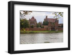 Originally built in the 13th century, Malbork was the castle of the Teutonic Knights-Mallorie Ostrowitz-Framed Photographic Print