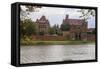 Originally built in the 13th century, Malbork was the castle of the Teutonic Knights-Mallorie Ostrowitz-Framed Stretched Canvas