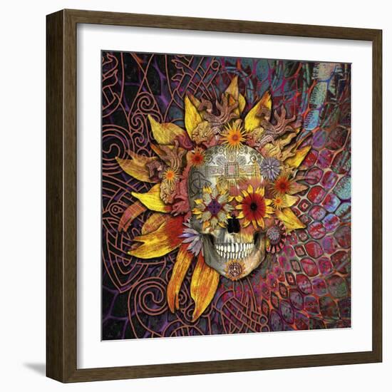 Origins Botaniskull-Fusion Idol Arts-Framed Giclee Print