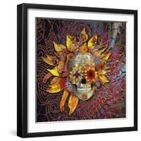 Origins Botaniskull-Fusion Idol Arts-Framed Giclee Print