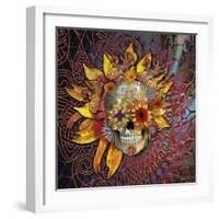 Origins Botaniskull-Fusion Idol Arts-Framed Giclee Print