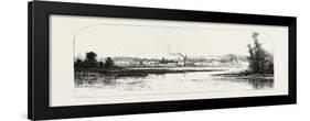 Orillia, from the Narrows, Canada, Nineteenth Century-null-Framed Giclee Print