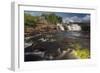 Orinduik Falls, Potaro-Siparuni Region, Brazil, Guyana Border, Guyana-Pete Oxford-Framed Photographic Print