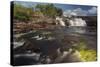 Orinduik Falls, Potaro-Siparuni Region, Brazil, Guyana Border, Guyana-Pete Oxford-Stretched Canvas