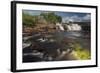 Orinduik Falls, Potaro-Siparuni Region, Brazil, Guyana Border, Guyana-Pete Oxford-Framed Photographic Print