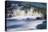 Orinduik Falls, Potaro-Siparuni Region, Brazil, Guyana Border, Guyana-Pete Oxford-Stretched Canvas