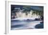 Orinduik Falls, Potaro-Siparuni Region, Brazil, Guyana Border, Guyana-Pete Oxford-Framed Photographic Print