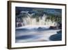 Orinduik Falls, Potaro-Siparuni Region, Brazil, Guyana Border, Guyana-Pete Oxford-Framed Photographic Print