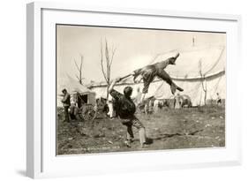 Oringtons, Circus Acrobats, 1915-null-Framed Art Print