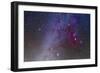 Orion and Canis Major Showing Dog Stars Sirius and Procyon-Stocktrek Images-Framed Photographic Print