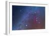 Orion and the Winter Triangle Stars-null-Framed Photographic Print