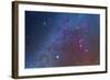 Orion and the Winter Triangle Stars-null-Framed Photographic Print