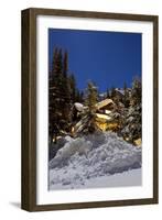 Orion Constellation Above Mount Fairview, Alberta, Canada-null-Framed Photographic Print