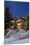 Orion Constellation Above Mount Fairview, Alberta, Canada-null-Mounted Photographic Print