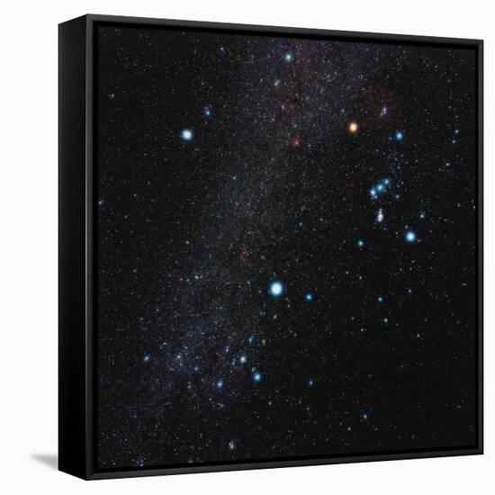 Orion Constellation-Eckhard Slawik-Framed Stretched Canvas