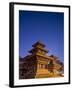 Orion in Sky at Dawn Above Pagoda Temple, Unesco World Heritage Site, Nepal-Don Smith-Framed Photographic Print