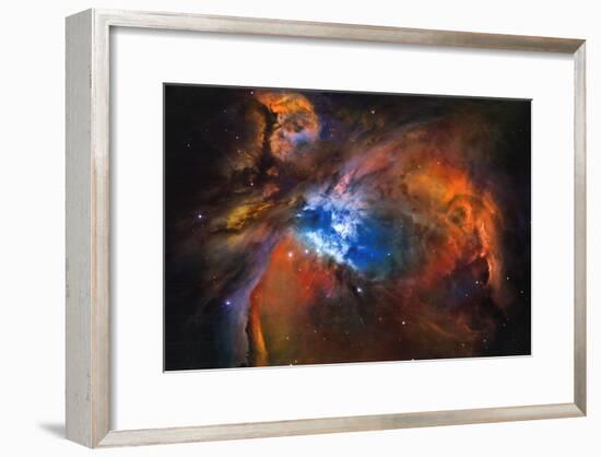 Orion Nebula Brilliant Space Galaxy Photo Poster-null-Framed Poster