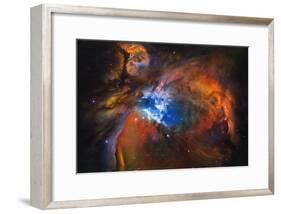 Orion Nebula Brilliant Space Galaxy Photo Poster-null-Framed Poster