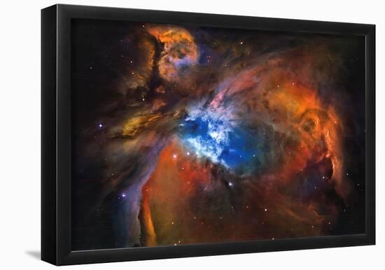 Orion Nebula Brilliant Space Galaxy Photo Poster-null-Framed Poster