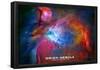 Orion Nebula Text Space Photo Poster Print-null-Framed Poster