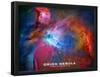 Orion Nebula Text Space Photo Poster Print-null-Framed Poster