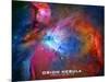 Orion Nebula Text Space Photo Poster Print-null-Mounted Art Print