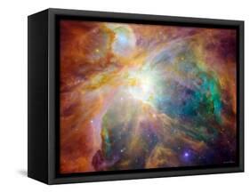 Orion Nebula-Stocktrek Images-Framed Stretched Canvas