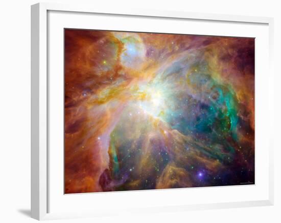 Orion Nebula-Stocktrek Images-Framed Photographic Print