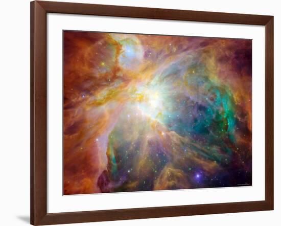 Orion Nebula-Stocktrek Images-Framed Photographic Print