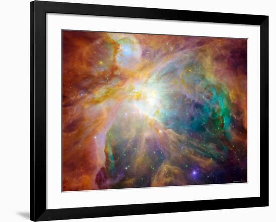 Orion Nebula-Stocktrek Images-Framed Photographic Print