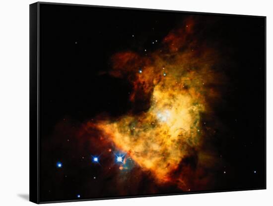 Orion Nebula-Terry Why-Framed Stretched Canvas