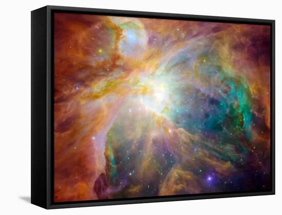 Orion Nebula-Stocktrek Images-Framed Stretched Canvas