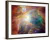 Orion Nebula-Stocktrek Images-Framed Photographic Print