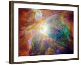 Orion Nebula-Stocktrek Images-Framed Photographic Print