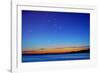 Orion Over the Georgia Strait, Canada-David Nunuk-Framed Photographic Print