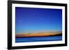 Orion Over the Georgia Strait, Canada-David Nunuk-Framed Photographic Print