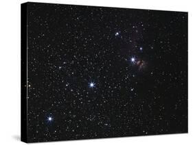 Orion's Belt, Horsehead Nebula And Flame Nebula-Stocktrek Images-Stretched Canvas