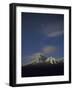 Orion Star Tails over Mt. Temple, Banff National Park, Alberta, Canada-null-Framed Photographic Print