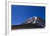 Orion Star Trails Above Mount Fairview, Alberta, Canada-null-Framed Photographic Print