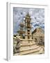 Orione Fountain, Clock Tower and Duomo, Messina, Sicily, Italy, Europe-Richard Cummins-Framed Photographic Print