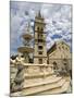 Orione Fountain, Clock Tower and Duomo, Messina, Sicily, Italy, Europe-Richard Cummins-Mounted Photographic Print