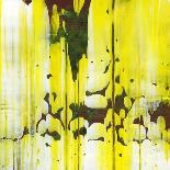 Abstract Yellow Painting Texture-oriontrail2-Art Print