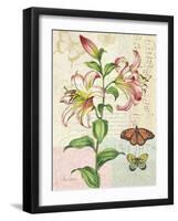 Oripet Lily Collage-Pamela Gladding-Framed Art Print