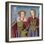 'Orithie & Antiope - Reines Des Amazones', 1403, (1939)-Master of Berry's Cleres Femmes-Framed Giclee Print