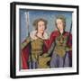 'Orithie & Antiope - Reines Des Amazones', 1403, (1939)-Master of Berry's Cleres Femmes-Framed Giclee Print