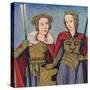 'Orithie & Antiope - Reines Des Amazones', 1403, (1939)-Master of Berry's Cleres Femmes-Stretched Canvas