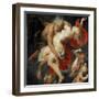 Orithye, Athenian Princess is Taken off by Boree (Painting, 1615)-Peter Paul Rubens-Framed Giclee Print